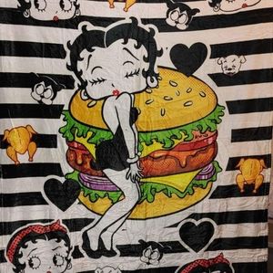Betty Boop blanket. 50x40